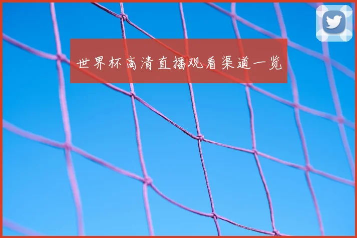 世界杯高清直播观看渠道一览